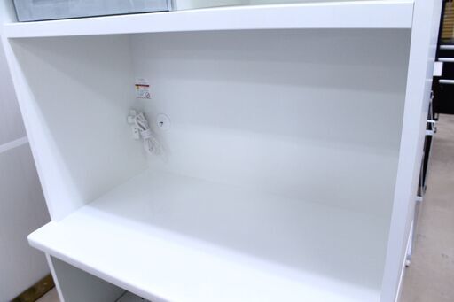【おすすめ品】2019年製 松田家具 2面レンジボード 幅88.5cm☓奥行48.5cm☓高さ198cm 超美品 参考定価¥79,80