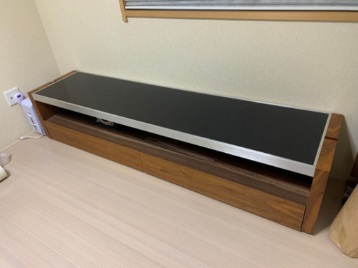 テレビボード ガラス製 木製 高級 おしゃれ 180㌢✨