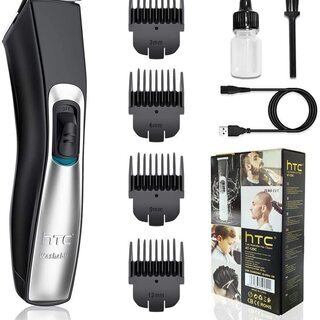 ☆電動バリカン ヘアカッター バリカン メンズ ヒゲトリマー コ...