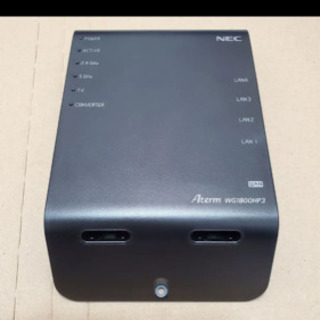 NEC PA-WG1800HP3 wifi ルーターの画像