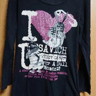 ウサビッチフード付きロングTシャツ