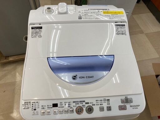 シャープ 5.5kg縦型洗濯乾燥機 2013年製 ES-TG55L
