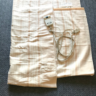 【値下げします】電気毛布（掛け敷き兼用）