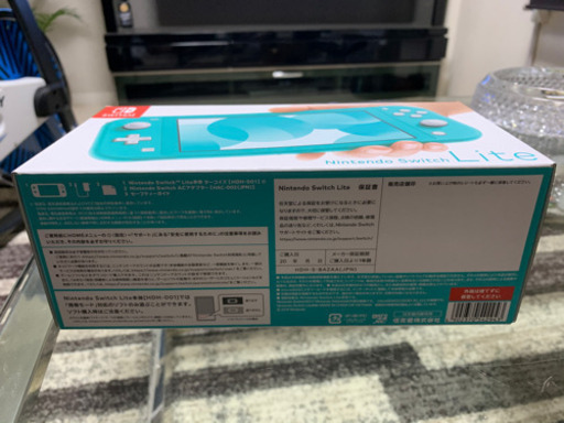 【新品未開封】ニンテンドースイッチライト本体 ターコイズ　Nintendo Switch Lite 