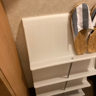 ニトリ　シューズラック　3段の画像