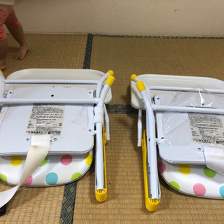 子供椅子です。　双子で使っていたので２つありますが。１つずつでも構いません。の画像