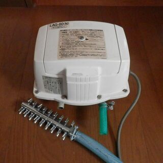 屋外エアーポンプ？　水槽用