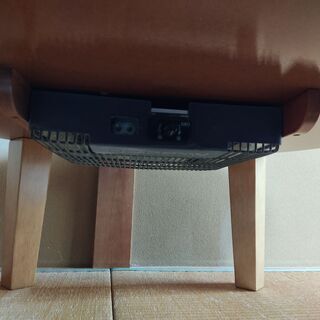 家具調木製こたつ（小型・丸形）　差し上げます　の画像