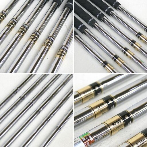 ミズノ MP-54 5I～9I/PW DG-S200 純正グリップ 6本セット メンズ 右利き 2013年モデル 溝ルール適合 ゴルフ