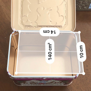 終了【差し上げます】ディズニー缶　小箱の画像