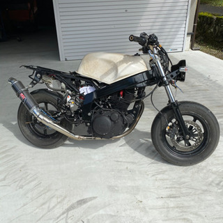 ホンダ  NSR50  セロー225エンジンとハーネスでセル始動...