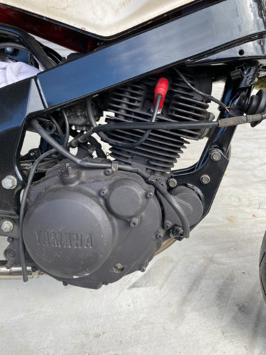ホンダ  NSR50  セロー225エンジンとハーネスでセル始動です　あと保安部品付ければ公道走行可能　6速でフロントポンポンうきます