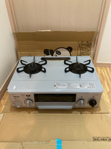 都市ガス　2口コンロ中古　　早目引き取り優先
