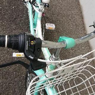 自転車 24インチ SHIMANOペシューグリーンギア付き