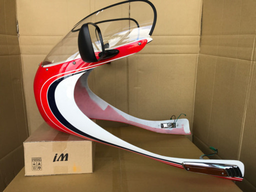 新品ハーフカウル　YSPカラーペイント済み　ローレルウインカー付き