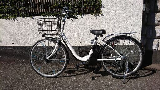 新品同様電動自転車イオンで購入