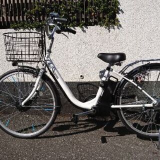 新品同様電動自転車イオンで購入
