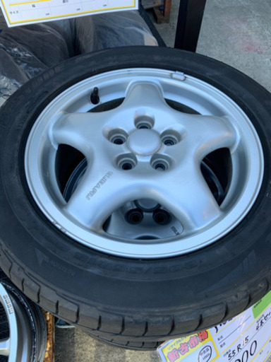 ☆中古品　スバル純正アルミホイール　205.55R15 4本セット☆