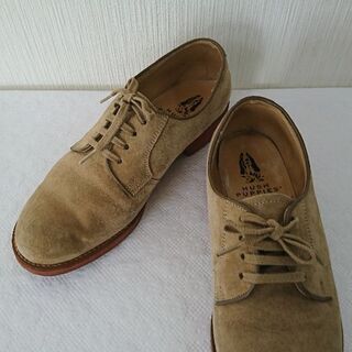 ★高級本革スエード・ブランド(ハッシュパピー)サイズ23㎝・2E...