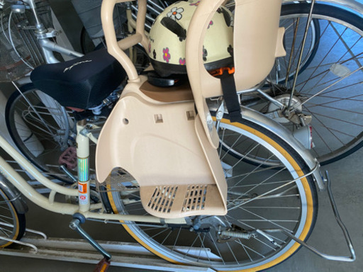 美品自転車売ります 子供乗せシートあり
