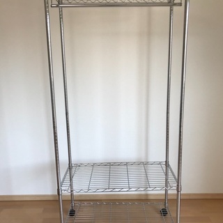 ハンガーラック　スチールラック　ニトリ　2000円