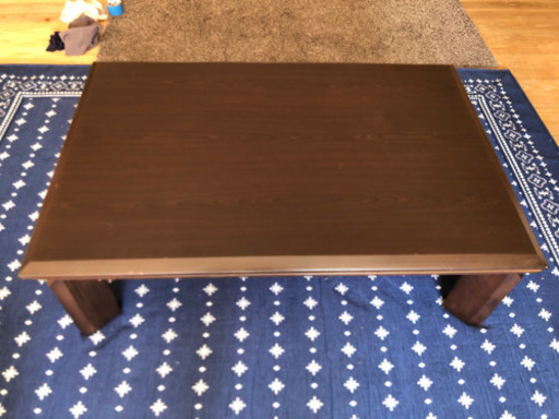 コタツ 決まりました。