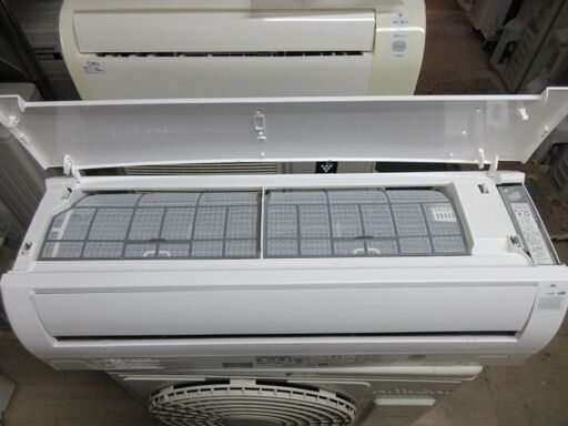 K01534　日立　中古エアコン　主に6畳用　冷2.2kw／暖2.2kw
