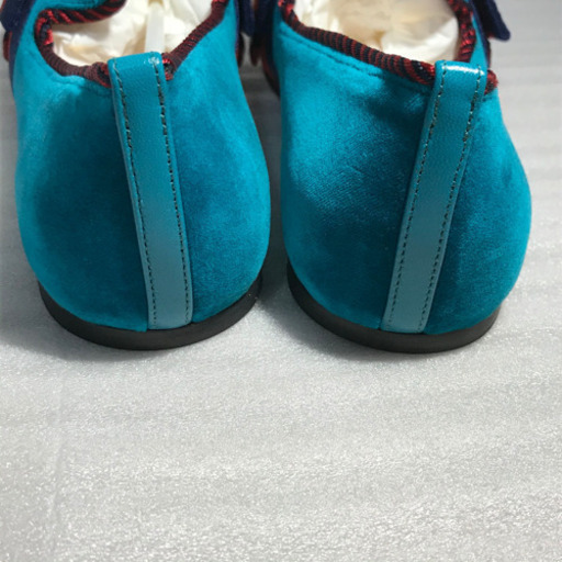 【未使用】GUCCI シェリー　リボン　パンプス　22.5cm