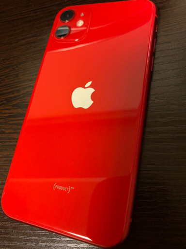 iPhone 11 本体 (PRODUCT)RED 128 GB SIMフリー 美品