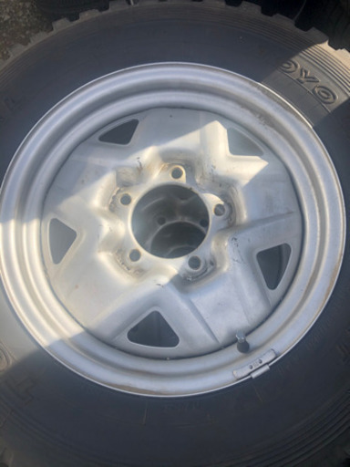 195R16C ジムニー純正ホイール付き良品❣️ GEOLANDAR 195R16 ジムニー 純正車高装着可 16インチ タイヤホイール 