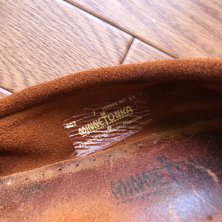 MINNETONKA ミネトンカ モカシンシューズ 24.0cmの画像