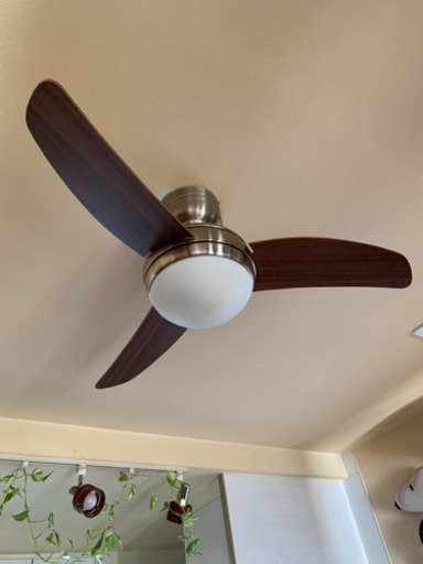 シーリングファンライト リモコン付き