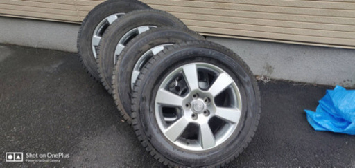 純正アルミ付き　スタッドレスタイヤ　ダンロップ