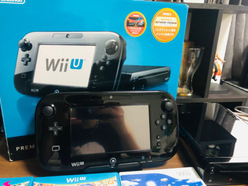 nintendo 任天堂　 wii U 32GB  黒/プレミアムセット (WUP-S-WAFC)