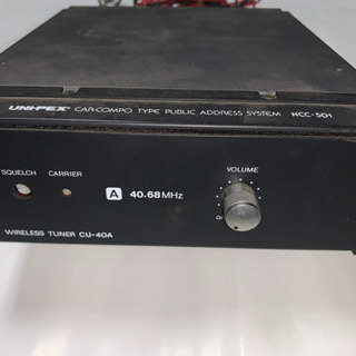 拡声器、ＵＮＩ－ＰＥＸワイヤレスチューナーの画像