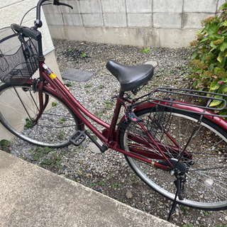 【パンクの為、無料】自転車あげます。