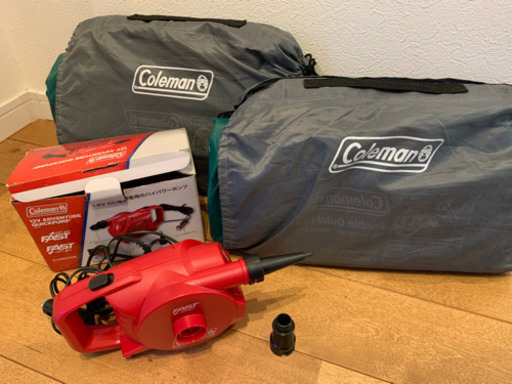 コールマン　エアマット＆エアポンプセット