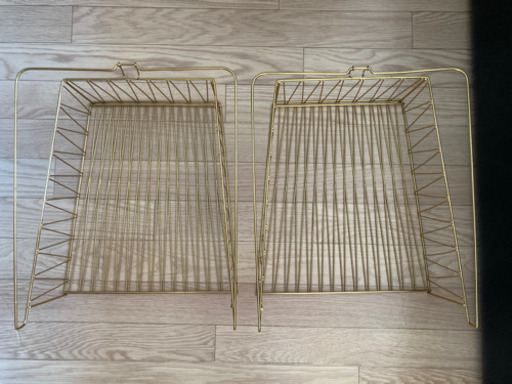 IKEA KALLAX ワイヤーバスケット2つセット