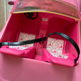 バービー　カー　車　おもちゃ　ピンク　の画像