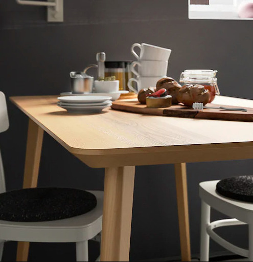 【使用期間約2ヶ月】IKEA LISABO リーサボー　テーブル 140cm×78cm 