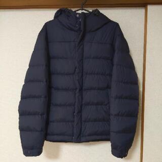 ユニクロ　ダウンジャケット　ネイビー　メンズMサイズ