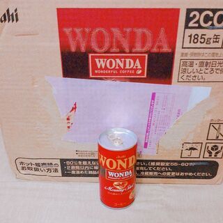 缶コーヒー　ワンダ　185g　30本入り　段ボールケース