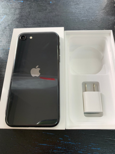 【美品】アップルオンラインモデル iPhoneSE 2 128GB ブラック 残債なし MXD02J/A 2020/10/25