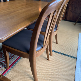 【決まりました】楢木　ダイニングテーブルの画像