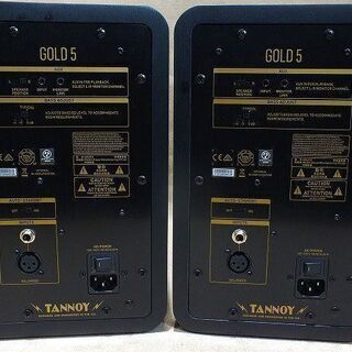 TANNOY GOLD5 ペア モニタースピーカー 楽天市場】TANNOY GOLD 5 モニタースピーカー ×2本 スタンド付きセット