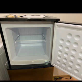 冷蔵庫、電子レンジの画像