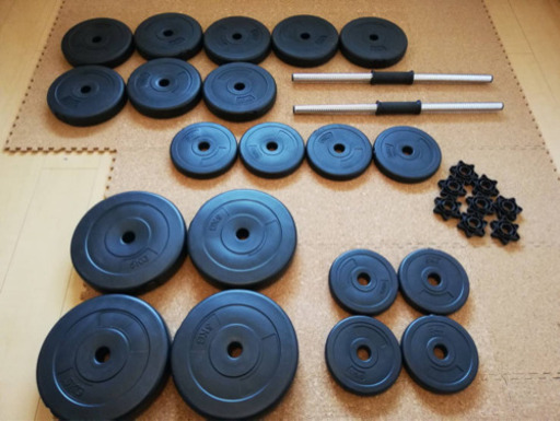 ダンベル　25kg×2　〈合計50kg〉筋トレ
