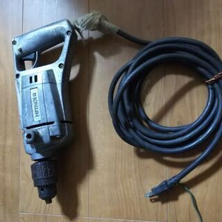 日立のドリルです。サイド ハンドル無し