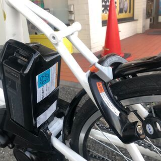 GM150　電動アシスト自転車　YAMAHA　PA20CX　ホワイト　カゴ付き　美品　電チャリ　電ちゃり　電動自転車　電気自転車　電動二輪車　YAMAHA PAS CITY-X　ヤマハ　パスシティエックス　坂楽らく　サイクリング　自転車　オシャレ　シンプル　小型　じてんしゃ　チャリ　通学　通勤　ギア付き　ギア3段階　20インチ　ローラーブレーキ　バッテリーライト　アルミフレーム　リング錠付き　BAA　安全基準適合車　リサイクルショップ　ケイラック朝霞田島店　朝霞　志木　和光　新座　入間　富士見　ふじみ野の画像