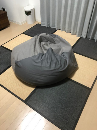 無印良品　ビーズクッション